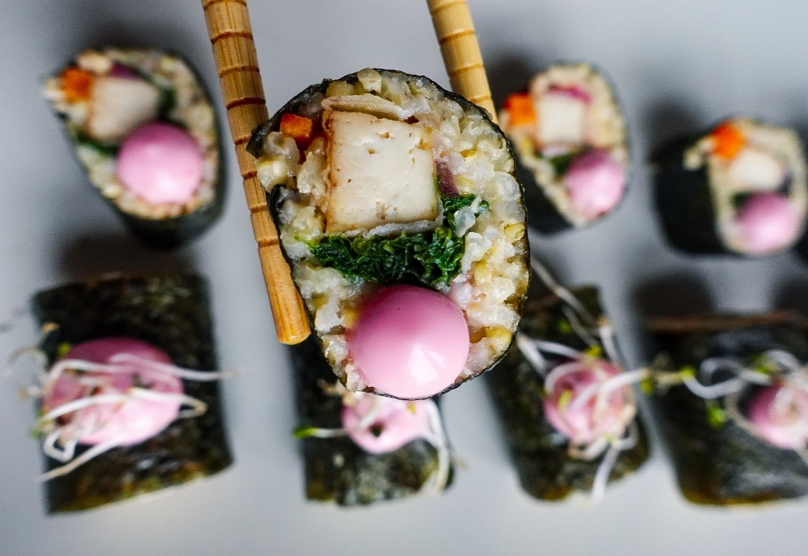 sushi vegano 
